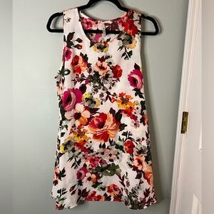 Vibrant Floral Mini Dress
